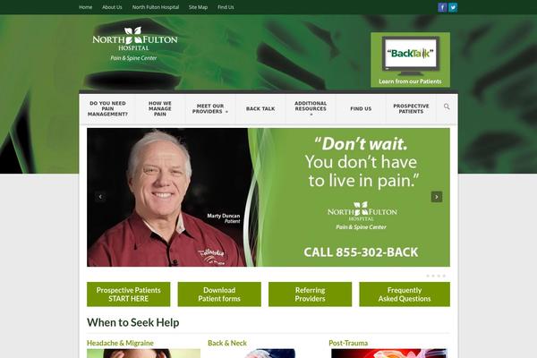 Site using Captain Slider plugin