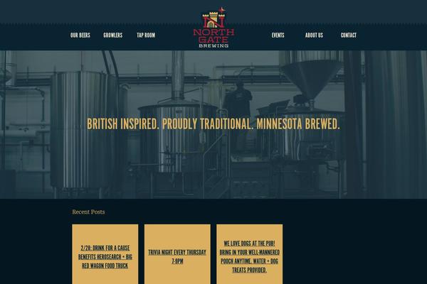 Ng theme site design template sample