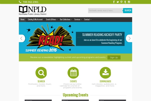 Site using Events-virtual plugin