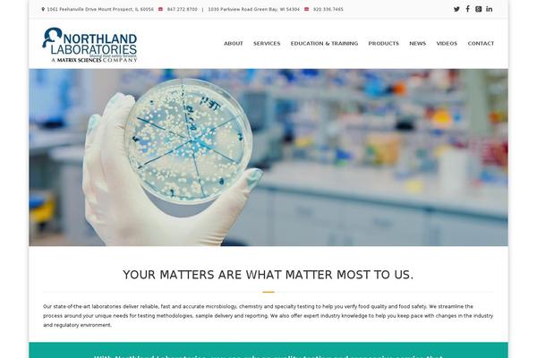 Richer theme site design template sample