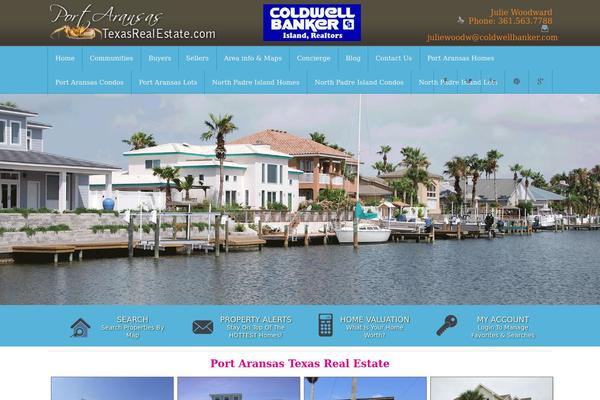 Site using Featured Page Widget plugin