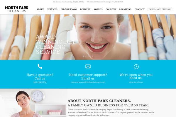 Divi Child theme site design template sample