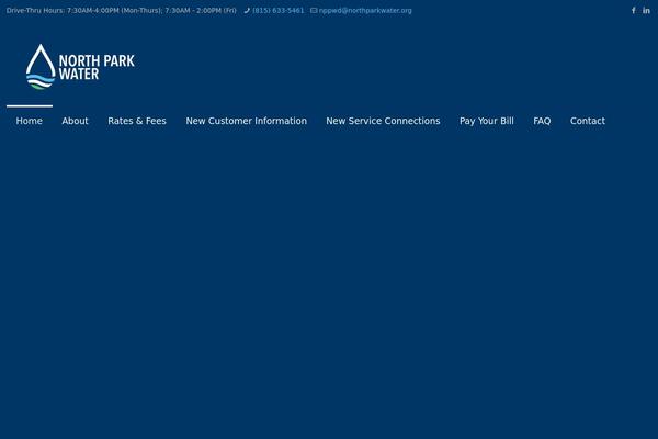 Site using Wp-floating-menu plugin