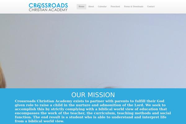 northpeachtreeacademy.com site used Crossroadstheme