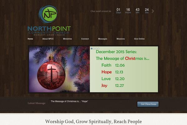 Wp-church theme site design template sample