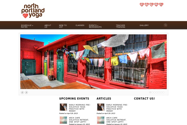 Alyeska theme site design template sample