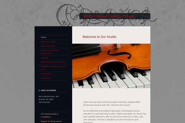 Dusk To Dawn theme site design template sample