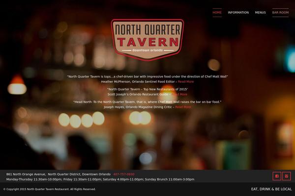 Food theme site design template sample
