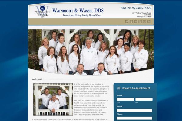 Wellness theme site design template sample