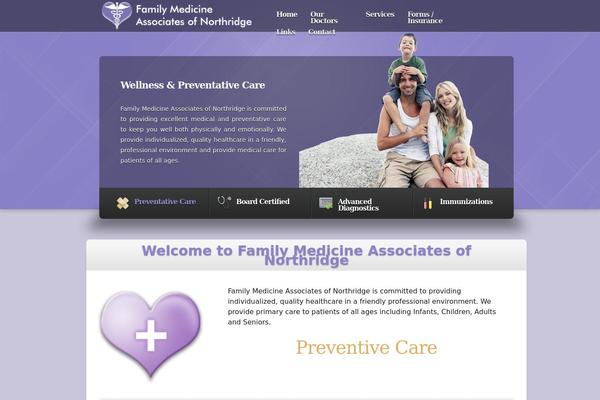 Procyon theme site design template sample