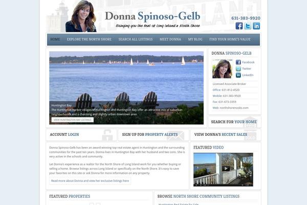 Agent theme site design template sample