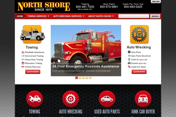 northshoretowinginc.com site used Northshore