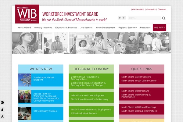 northshorewib.com site used Aeolus