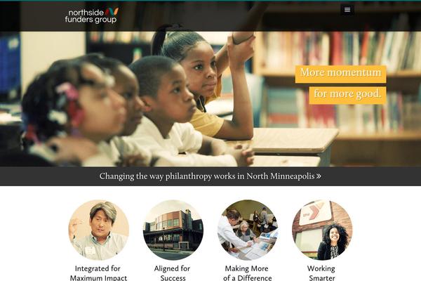 Charity theme site design template sample
