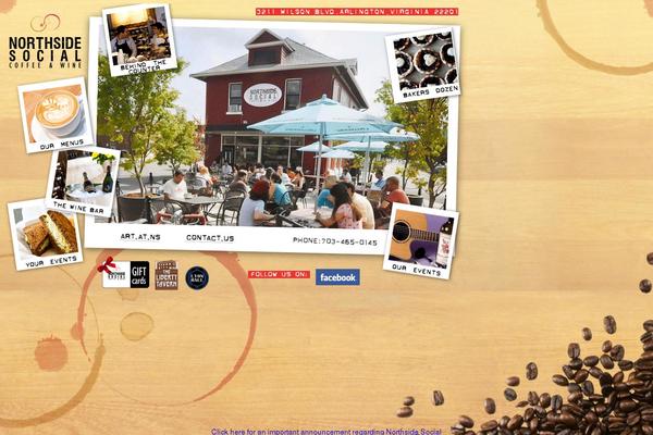 Atlantica theme site design template sample