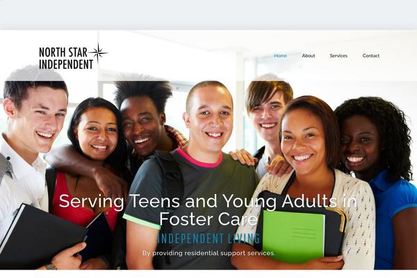 The-core-child theme site design template sample