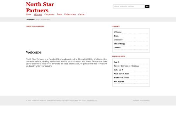 News theme site design template sample