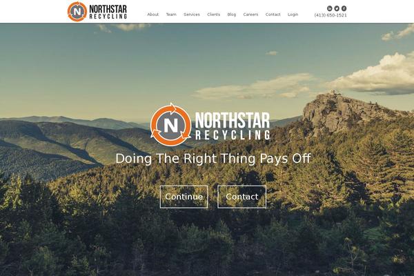 northstarrecycling.com site used Oneup