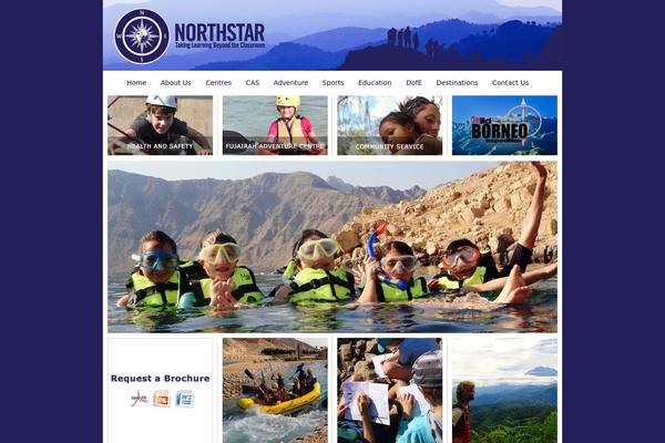 Northstar theme site design template sample