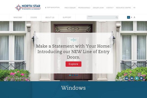 northstarwindows.com site used Northstar