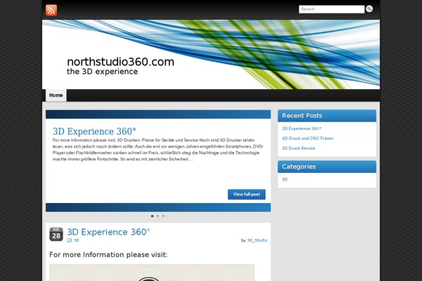 Graphene theme site design template sample