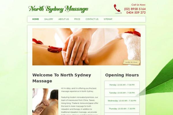 northsydneymassage.com site used Nsm