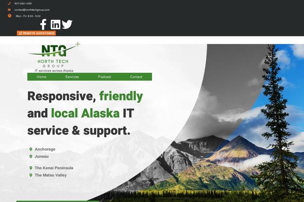 Astra Child theme site design template sample
