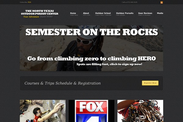 Reaction theme site design template sample