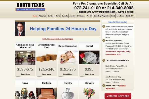 northtexaspetcrematory.com site used Pet