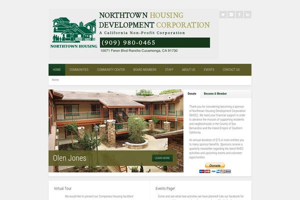 Avenue theme site design template sample