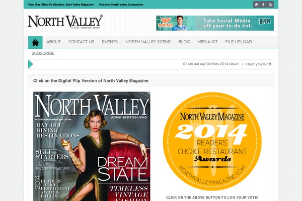 northvalleymagazine.com site used Goodnews 4