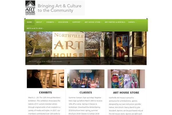 northvillearthouse.org site used NonProfit