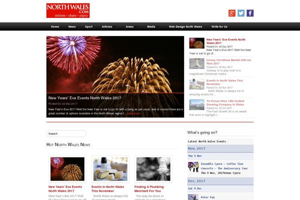 GeoPlaces theme site design template sample