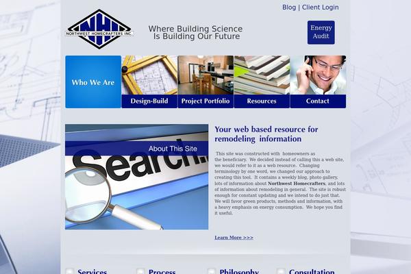 northwesthomecrafters.com site used Theme1358