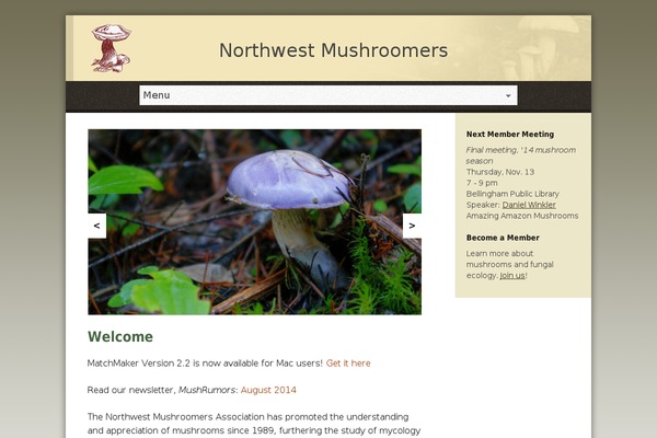 northwestmushroomers.org site used Risen