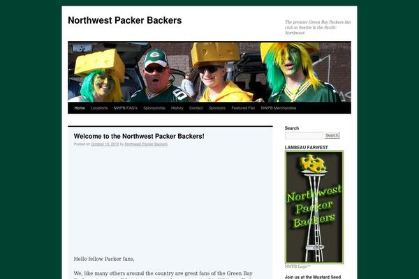 Site using Footer Putter plugin