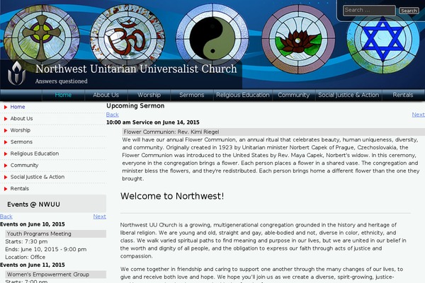 UU 2014 theme site design template sample