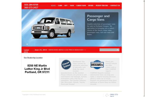 Tucana theme site design template sample