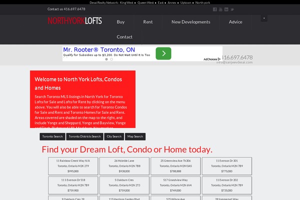 northyorklofts.ca site used Annex