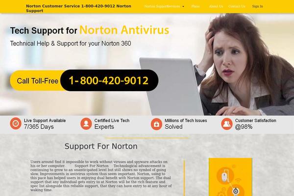 Salient theme site design template sample