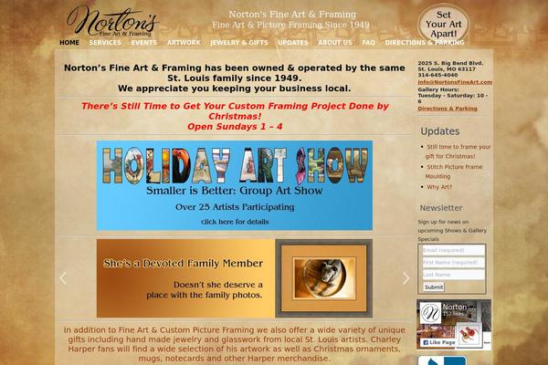 nortonsfineart.com site used Five