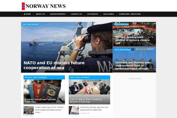 Magnow theme site design template sample