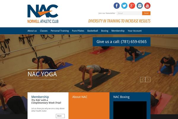 GymBase theme site design template sample