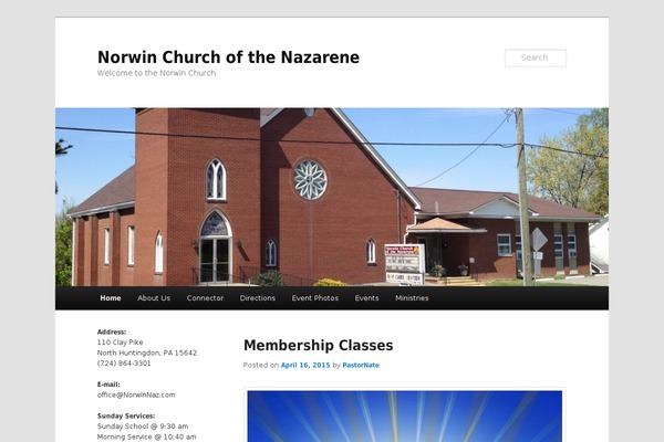 Site using Thechurchco plugin