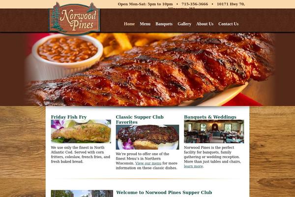 Ultimatum theme site design template sample