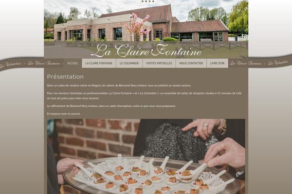 Cc theme site design template sample