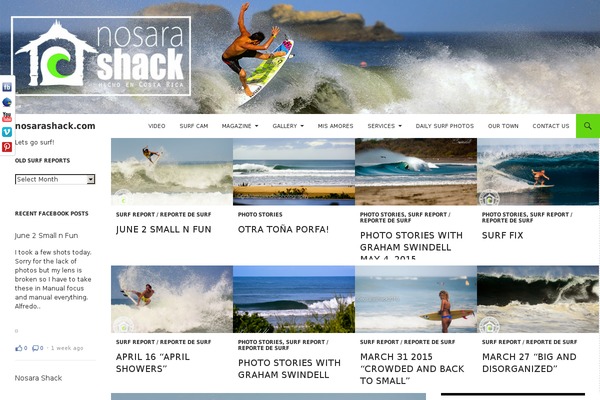 Site using Global Flash Gallery plugin