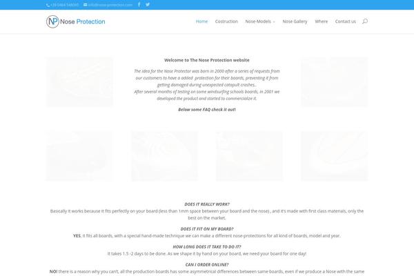 Divi theme site design template sample