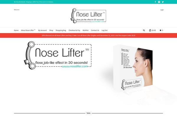 Site using Facebook Widget plugin