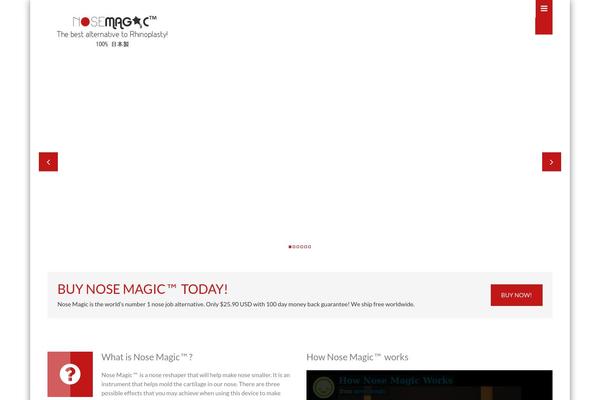 nosemagic.com site used Clinico